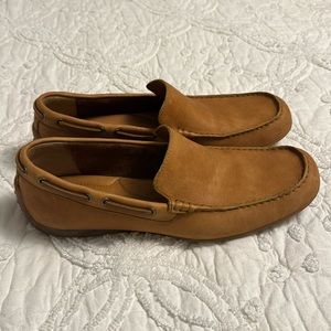 Born, the Men's Allan Slip-On Leather Loafers, Tan, size 11